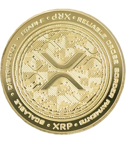 Amazon.com: Ripple Coin XRP Cryptocurrency Coin, Collector's